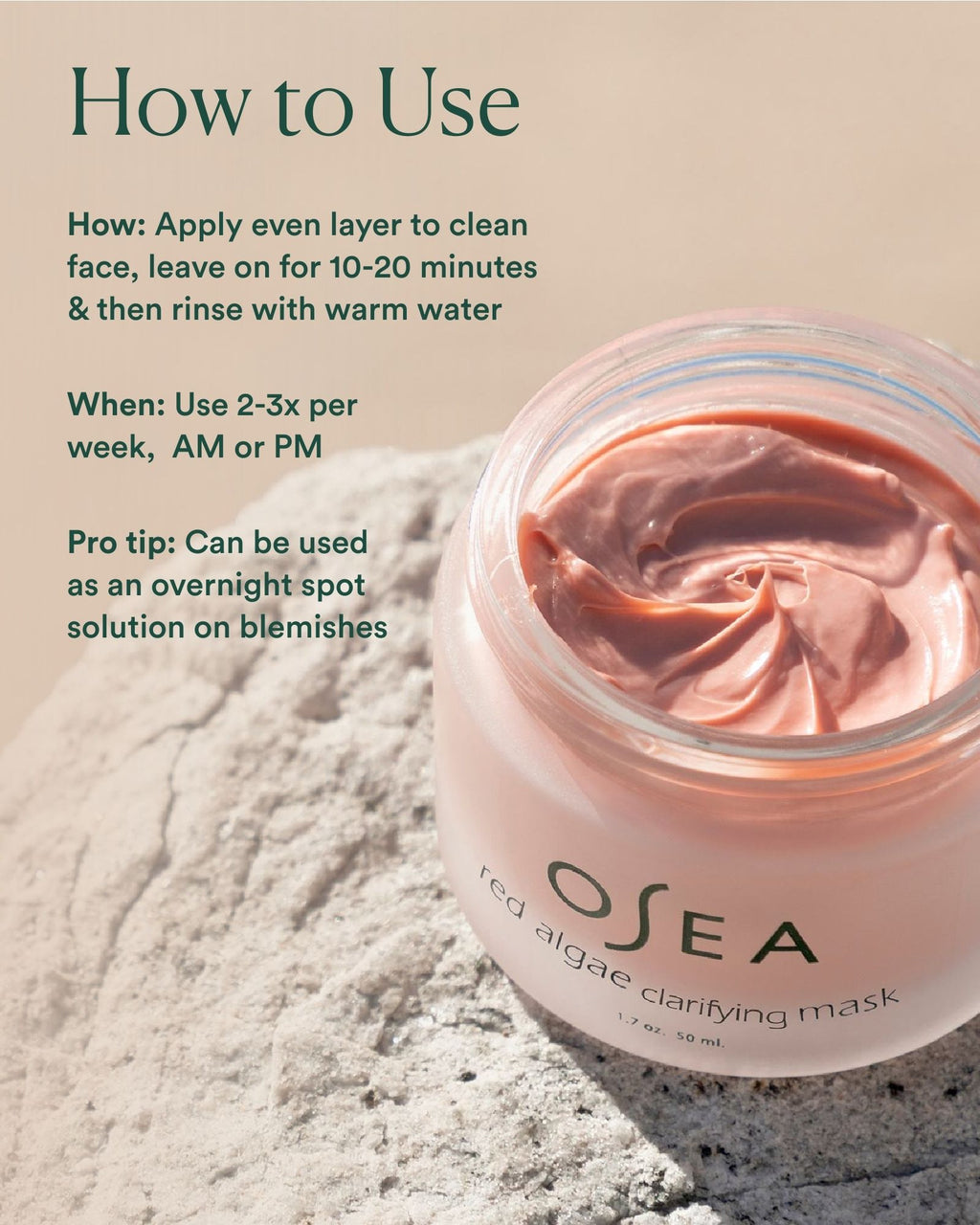 Red Algae Clarifying Mask