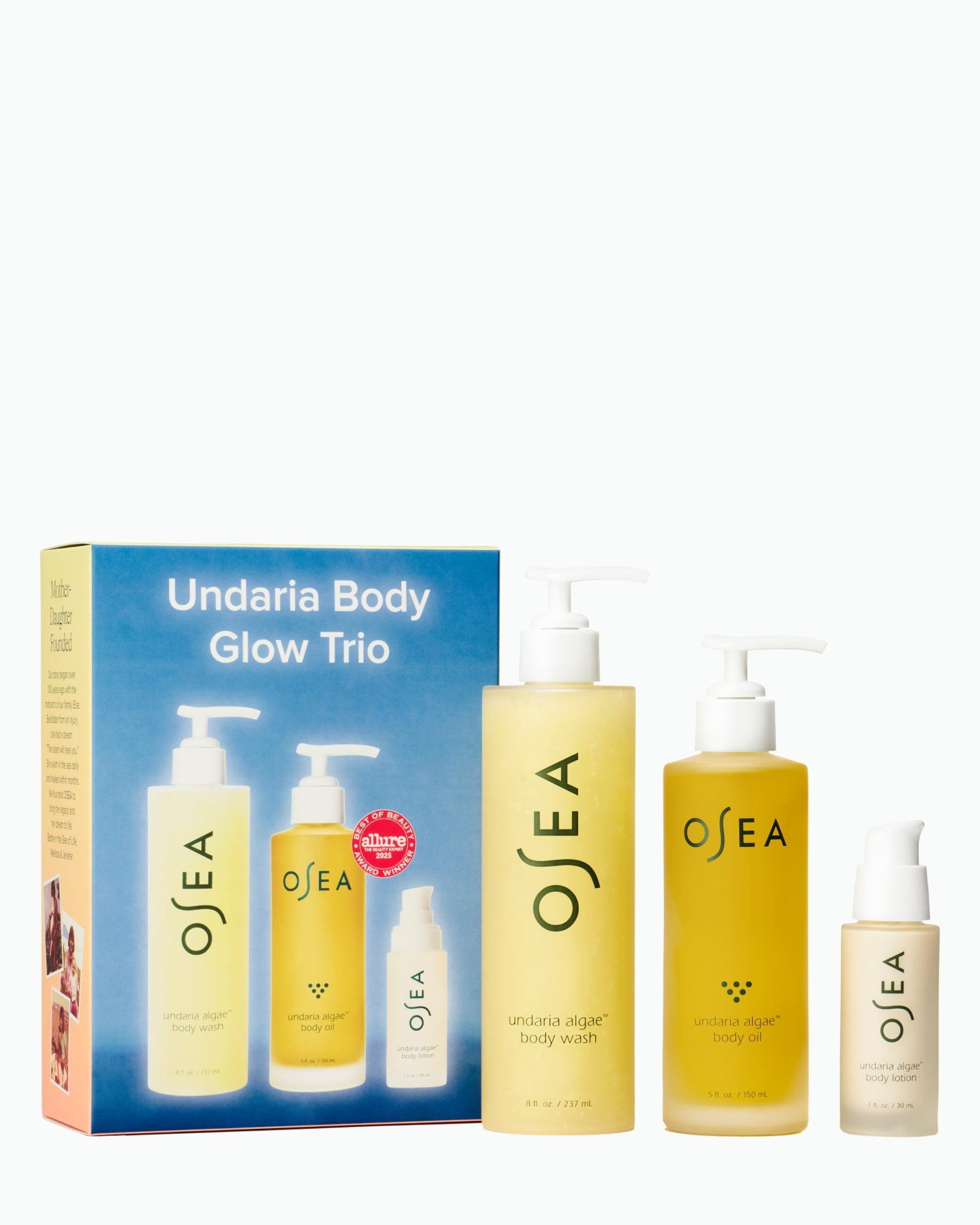 Undaria Body Glow Trio